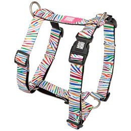 Max & Molly Hundegeschirr Magic Zebra Hypoallergen Neopren XS – Bild 1 von 8