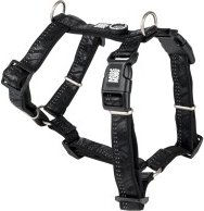 Max & Molly Hundegeschirr Matrix 2.0 Black in H-Form mit Neopren-Polsterung und reflektierenden Nähten Größe S – Bild 1 von 7