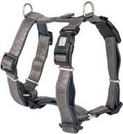 Max & Molly Hundegeschirr Matrix 2.0 Stone in H-Form, Größe M, Neopren gepolstert und reflektierend – Bild 1 von 7