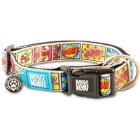 Produktbild von Max & Molly Hundehalsband Gotcha! Comic mit Smart ID aus gepolstertem Neopren für große Hunde Größe L