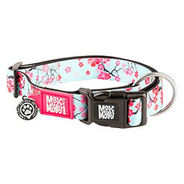 Max & Molly Hundehalsband mit Smart ID Cherry Bloom gepolstert Neopren wasserdicht Größe M für mittelgroße Hunde - 1 Stk. – Bild 1 von 12