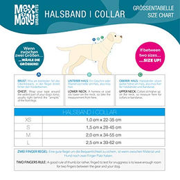 Max & Molly Hundehalsband Summertime mit Smart ID aus gepolstertem Neopren für mittelgroße Hunde Größe M – Bild 1 von 3
