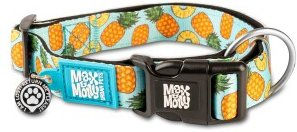 Max & Molly Hundehalsband Sweet Pineapple für Welpen mit Powerschnalle und Gotcha QR-Code Pet ID Größe S – Bild 1 von 10