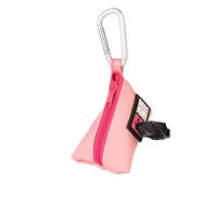 Produktbild von Max & Molly Kotbeuteltäschchen Matrix 2.0 Beutelspender aus Polyester in Rosa mit Karabiner und Reißverschluss