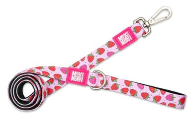 Max & Molly Kurzführer Strawberry Dream S für kleine Hunde aus Neopren in Rosa Bunt wasserabweisend – Bild 1 von 8