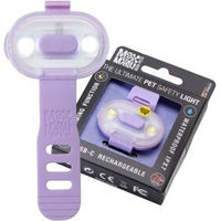 Produktbild von Max & Molly Matrix 2.0 Ultra LED Hundelicht Lavendel Wasserfest USB Wiederaufladbar