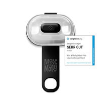 Produktbild von Max & Molly Matrix Ultra LED Hundelicht Schwarz Wasserfest USB Wiederaufladbar für Geschirr Leine und Halsband