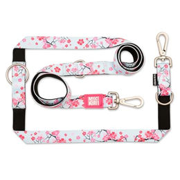 Max & Molly Multifunktions Hundeleine Cherry Bloom S mit Neopren gepolstert und wasserabweisend - 2 m – Bild 1 von 10