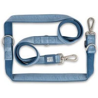 Produktbild von Max & Molly Multifunktions Hundeleine Matrix 2.0 Ocean XS Blau mit Neopren und 2 Karabinern