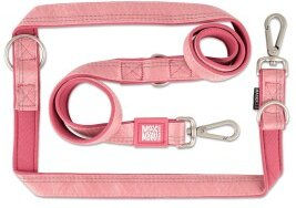 Max & Molly Multifunktions Hundeleine Matrix 2.0 Rose mit 2 Karabinern und Neopren Polsterung 2m - 2 m – Bild 1 von 8