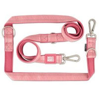 Produktbild von Max & Molly Multifunktions Hundeleine Matrix 2.0 Rose S mit 2 Karabinern gepolstert und reflektierend - 2 m
