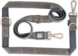 Max & Molly Multifunktions Hundeleine Matrix 2.0 Stone XS Grau mit Neopren Gepolstert und Reflektierend – Bild 1 von 8