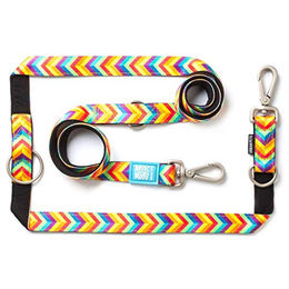 Max & Molly Multifunktions Hundeleine Summertime XS gepolstert aus Neopren wasserabweisend bunt – Bild 1 von 8
