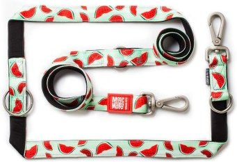Max & Molly Multifunktions Hundeleine Watermelon M mit 2 Karabinern und Neopren-Polsterung – Bild 1 von 6