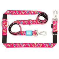 Produktbild von Max & Molly Multifunktions Hundeleine XS gepolstert mit 2 Karabinern bunt und wasserabweisend