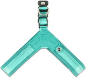 Produktbild von Max & Molly Q-Fit Hundegeschirr Matrix 2.0 Türkis XL mit Gotcha! Smart ID Sicherheitsanhänger, gepolstert und reflektierend