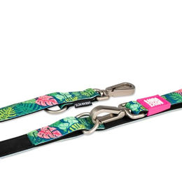Max & Molly Urban Pets Doppelleine für Hunde Bunt Neopren wasserabweisend Größe M – Bild 1 von 6