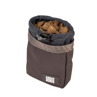 Produktbild von Max & Molly Urban Pets Futterbeutel Matrix 2.0 aus Polyester in Beige/Grau mit Karabiner und Hosenclip