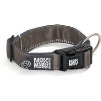Produktbild von Max & Molly Urban Pets Hundehalsband Gotcha! mit Smart ID, gepolstert mit Neopren, wasserabweisend, Stone, Größe S, 37-57cm