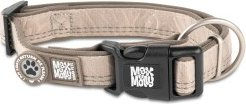 Max & Molly Urban Pets Hundehalsband Matrix 2.0 Sand Beige mit Gotcha! Smart ID Sicherheitsanhänger, reflektierend und wasserabweisend, Größe L – Bild 1 von 4