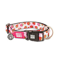Produktbild von Max & Molly Urban Pets Hundehalsband mit Smart ID Strawberry Dream Mittel aus gepolstertem Neopren wasserdicht und verstellbar