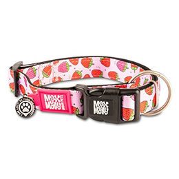 Max & Molly Urban Pets Hundehalsband mit Smart ID Strawberry Dream XS gepolstert Neopren wasserdicht – Bild 1 von 8