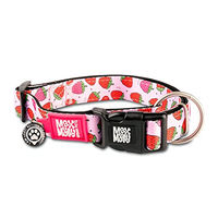 Produktbild von Max & Molly Urban Pets Hundehalsband Strawberry Dream mit Smart ID aus gepolstertem Neopren für große Hunde Größe L