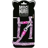 Produktbild von Max & Molly Urban Pets Katzengeschirr Leopard Pink für alle Altersstufen
