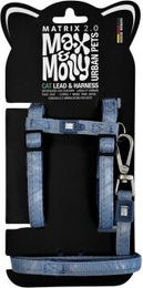 Produktbild von Max & Molly Urban Pets Katzengeschirr Matrix 2.0 Ocean für alle Altersstufen