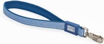 Max & Molly Urban Pets Kurzführer Matrix 2.0 Ocean Blau Neopren 120cm – Bild 1 von 5