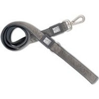Produktbild von Max & Molly Urban Pets Kurzleine für Hunde Matrix 2.0 Stone Grau M mit Neopren und Reflektierung