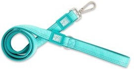 Max & Molly Urban Pets Kurzleine Hund Matrix 2.0 Türkis M gepolstert und reflektierend – Bild 1 von 8