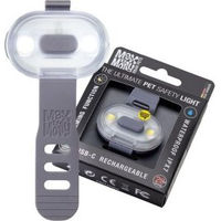 Produktbild von Max & Molly Urban Pets Matrix 2.0 Ultra LED-Stone Wasserfestes Hundelicht USB Wiederaufladbar für Geschirr Leine und Halsband