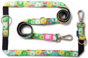 Max & Molly Urban Pets Multifunktionsleine Donuts XS aus Neopren Bunt – Bild 1 von 9