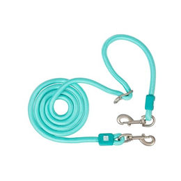 Max & Molly Urban Pets Tauleine für kleine Hunde aus Nylon in Türkis 2m stufenlos verstellbar – Bild 1 von 4