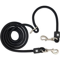 Produktbild von Max & Molly Urban Pets Tauleine Hund Matrix 2.0 Schwarz Nylon 2m stufenlos verstellbar XS-S