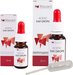 Maxani Saure Ohrentropfen Ohrenreiniger 10 ml Glas – Bild 1 von 2