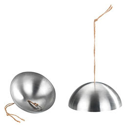 Maximex Meisenknödel-Halter aus Edelstahl 2er Set Silber 13,5x6 cm – Bild 1 von 7