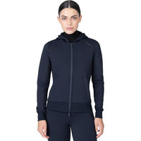 Produktbild von Maximilian Equestrian Arctic Zip-Hoodie Sweatjacke Damen aus Fleece in Marine Blau Grösse M