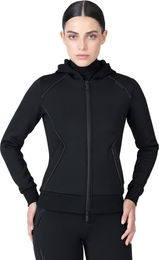 Maximilian Equestrian Arctic Zip-Hoodie Sweatjacke Damen Fleece Schwarz XS – Bild 1 von 1
