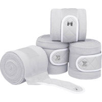 Produktbild von Maximilian Equestrian Bandagen Crew 4er Set Fleecebandagen Glacier