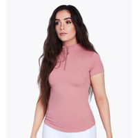 Produktbild von Maximilian Equestrian Base Layer Damen Funktionsshirt Kurzarm Blossom Rosa L