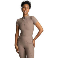 Produktbild von Maximilian Equestrian Base Layer Damen Funktionsshirt Kurzarm Braun XL