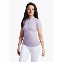 Produktbild von Maximilian Equestrian Base Layer Damen Funktionsshirt Kurzarm Lila XXS
