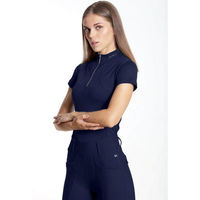 Produktbild von Maximilian Equestrian Base Layer Damen Funktionsshirt Kurzarm Navy XXS