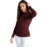 Produktbild von Maximilian Equestrian Base Layer Damen Long Sleeve Funktionsshirt Bordeaux XXS