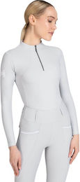 Maximilian Equestrian Base Layer Damen Long Sleeve Funktionsshirt Glacier Größe S – Bild 1 von 1