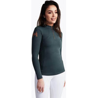 Produktbild von Maximilian Equestrian Base Layer Damen Long Sleeve Funktionsshirt Grün Größe L