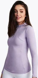 Maximilian Equestrian Base Layer Damen Long Sleeve Funktionsshirt Lila Größe M – Bild 1 von 1