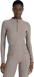 Maximilian Equestrian Base Layer Damen Long Sleeve Funktionsshirt Taupe Größe M – Bild 1 von 1